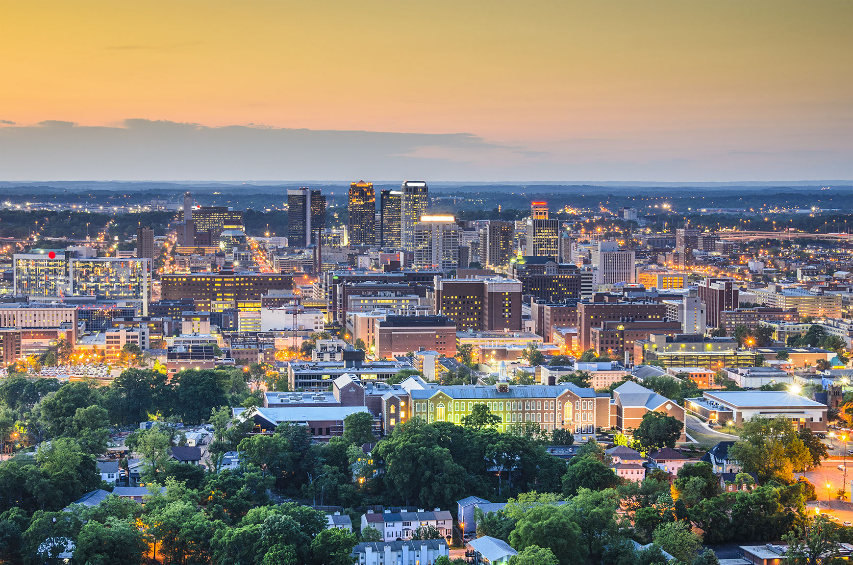 Birmingham, Alabama Skyline